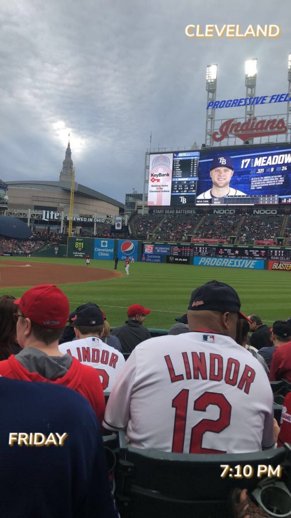 Indians Game May 24, 2019 Photo by Hannah Gooch